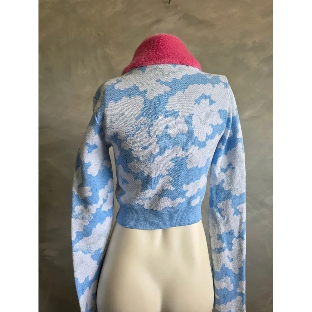 LO X Laura Callaghan Book Club Cloudy Cardigan Lazy Oaf 6 Crop